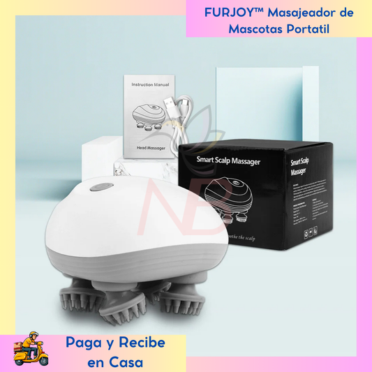 FURJOY™ Masajeador de Mascotas Portátil